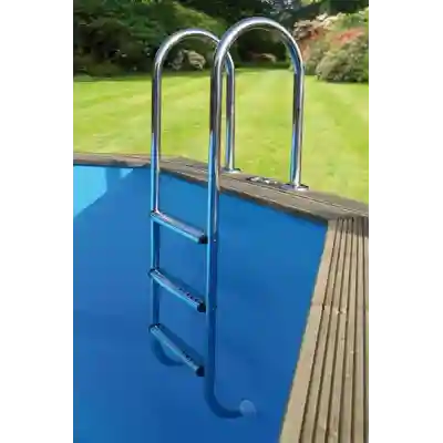 Piscine bois Ubbink Azura 4,10 x h1,20m + bâche à bulles offerte