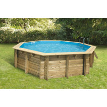 Piscine bois Ubbink Ocea 5,10 x h1,20m