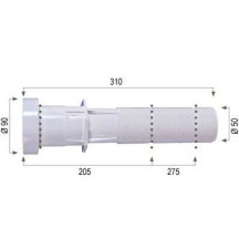 Traversée de paroi Vitalia pour piscine