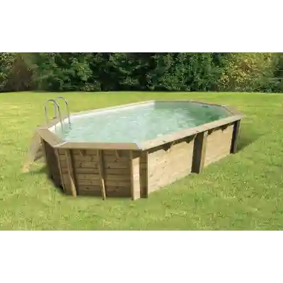Piscine bois Ubbink Ocea 6,10 x 4 x h1,30m