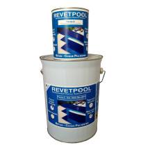 Peinture époxy bleue 5L pour piscine