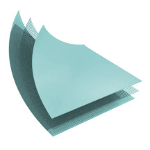 PVC armé 150/100e vert caraïbes standard uni pour piscine