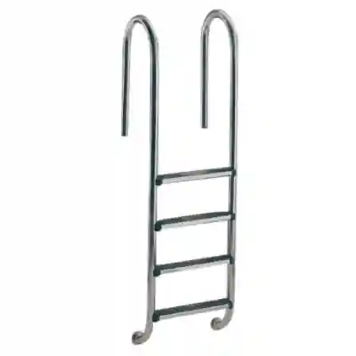 Echelle droite inox 3 à 5 marches pour piscine