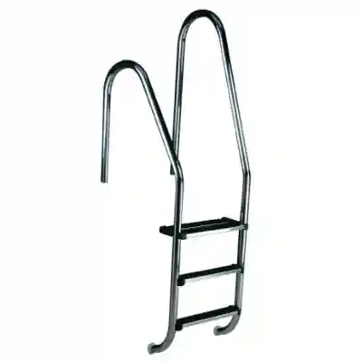 Echelle asymétrique inox 2 à 5 marches pour piscine