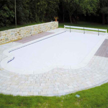 Volet de piscine électrique hors sol sans fin de course APF Pool Classic