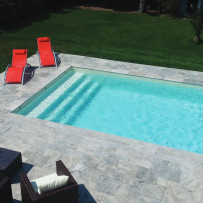 Liner piscine 75/100ème verni 2 faces spécial rénovation