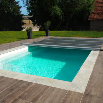 Bâche à barres WaluCover Evolution pour piscine jusqu\'à 11 x 5 m
