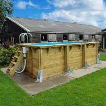 Piscine bois Ubbink Linéa Urban Pool