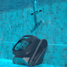 Robot piscine sans fil Dolphin Liberty 300 avec perche de rappel