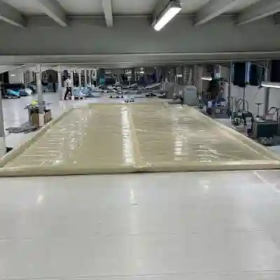 Bâche d\'hiver opaque Laponie avec boudins d\'eau pour piscine