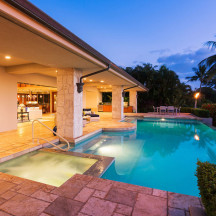 Projecteur tubulaire 18 LED blanc Ledinpool by Seamaid