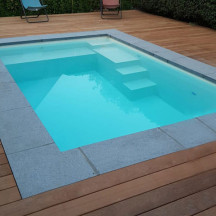 Piscine coque vinylester 4 x 2,50 m Bella by Belora