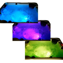 Spa 5 places Lanzarote avec 2 places allongées et 3 sièges