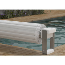 APF Pool Swift : Volet de piscine manuel motorisable avec iBox 410