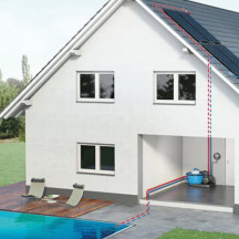 Chauffage solaire Roth Heliopool pour piscine