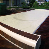 Bâche automatique pour piscine WaluLock Top - Conforme NF P90-38
