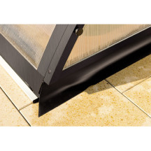 Abri de piscine télescopique bas Tenor 4,60 x 3,20 x h1,08m