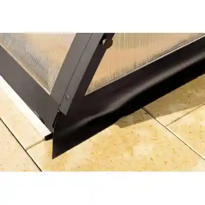 Abri de piscine télescopique bas Tenor 4,60 x 3,20 x h1,08m