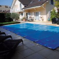 Couverture à barres Easy Light Albigès pour la piscine