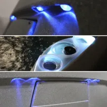 Éclairage LED du spa 4 places rotomoulé Mars by Enso Spas