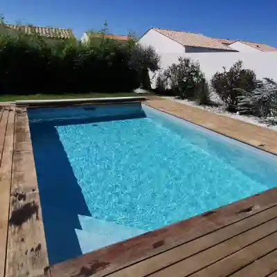 Liner piscine 90/100 verni 2 faces grainé Dreamliner 2090 APF - Coloris gris clair