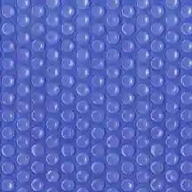 Bâche à bulles 400 microns bordée avec oeillets