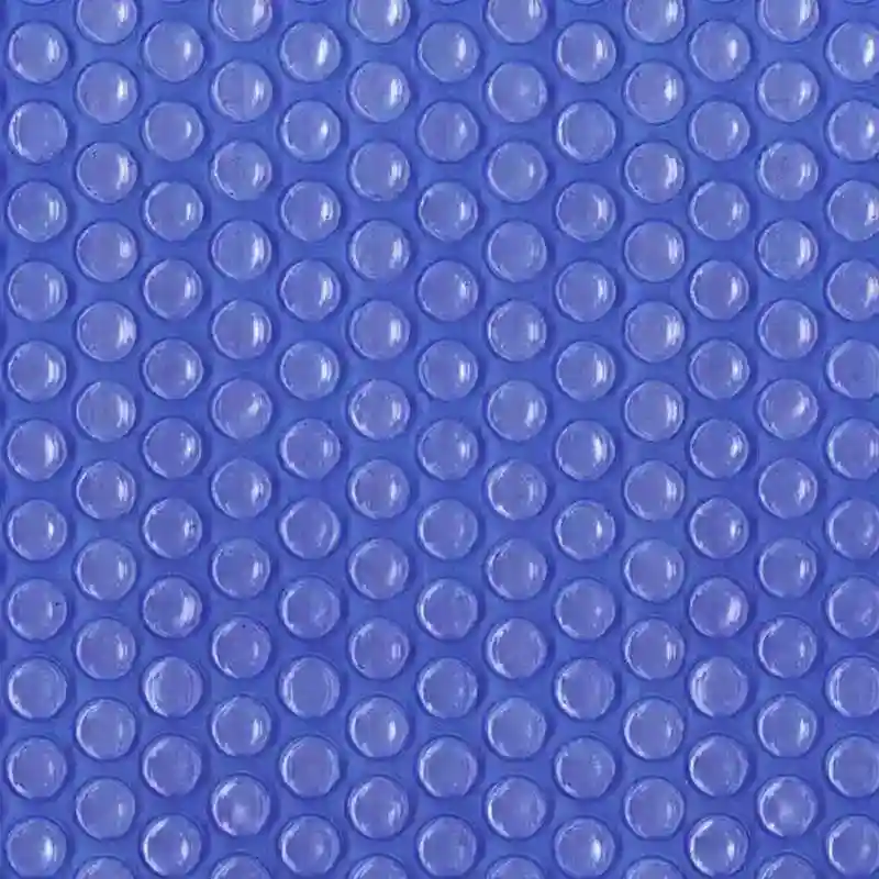 Bâche à bulles 400 microns bordée avec oeillets