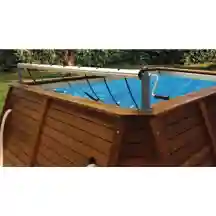 Enrouleur piscine hors-sol pour bâche à bulles Vali