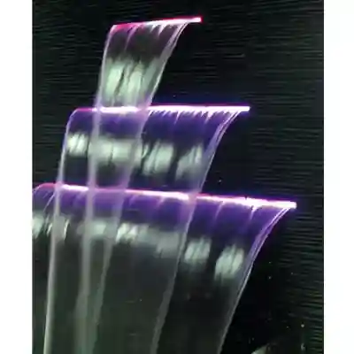 Cascade Laminar avec LED