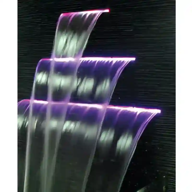 Cascade Laminar avec LED