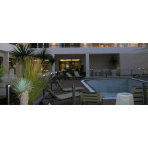 Barrière de sécurité piscine en verre / aluminium