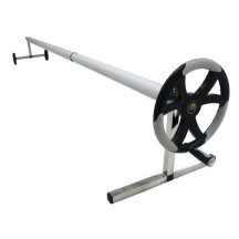 Enrouleur bâche à bulles 4 à 5m de large pour piscine