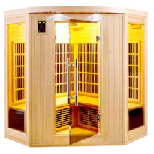 Sauna infrarouge Apollon 3/4 France Sauna - Piscinewebstore.com