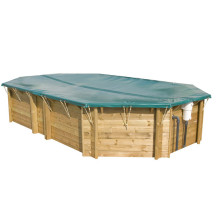 Bâche hiver de sécurité opaque Hors Sol Safe