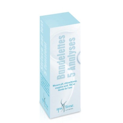 50 bandelettes 5 analyses Spa Time