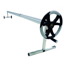 Enrouleur bâche à bulles 5 à 6m de large pour piscine