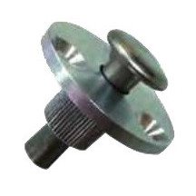 Piton douille à collerette pour ancrage sur plage bois