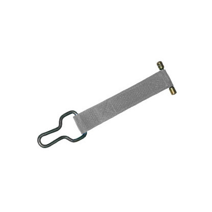 Sangle de tension avec anneau D côté stockage coloris gris