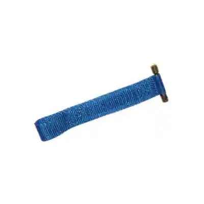 Sangle boucle avec insert côté enroulement coloris bleu