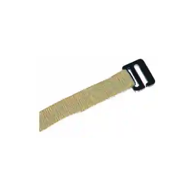 Sangle de tension avec passant inox S côté enroulement coloris sable