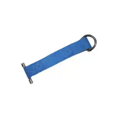 Sangle de tension avec demi lune côté stockage coloris bleu