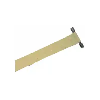 Sangle avec insert inox côté enroulement coloris sable