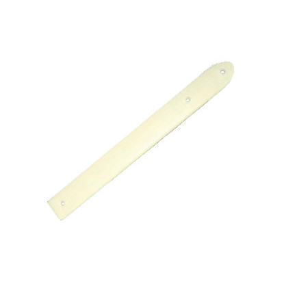 Semelle d\'usure avec 3 rivets inox pour bâche à barres