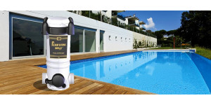 Brominateur ou Chlorinateur de piscine pour la désinfection de l\'eau