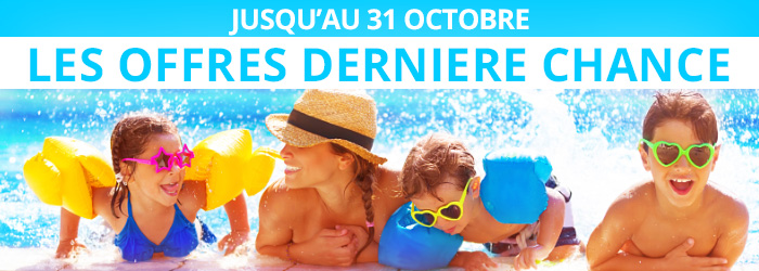 Promotions d'octobre sur le matériel de piscine