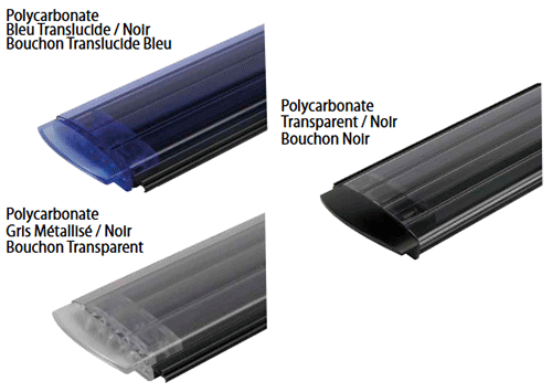 Lames en polycarbonate