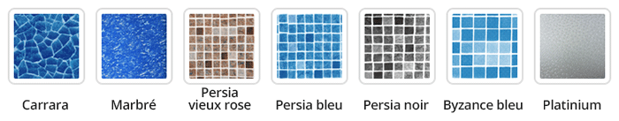 Coloris du PVC armé Alkorplan 3000 verni imprimé 150/100e