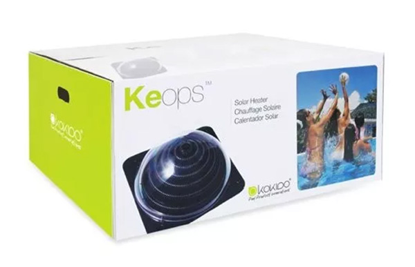 Packaging du dôme solaire Keops Kokido