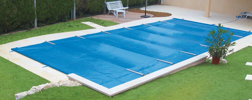 Bâche Piscine Couverture de Piscines Enterrées Pour La Sécurité Des Animaux  de Compagnie/des Enfants, Kit Complet Facile à Installer, Grandes