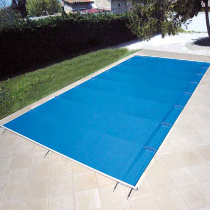 Bâche à barres Securit Pool Luxury Pro bleu opaque